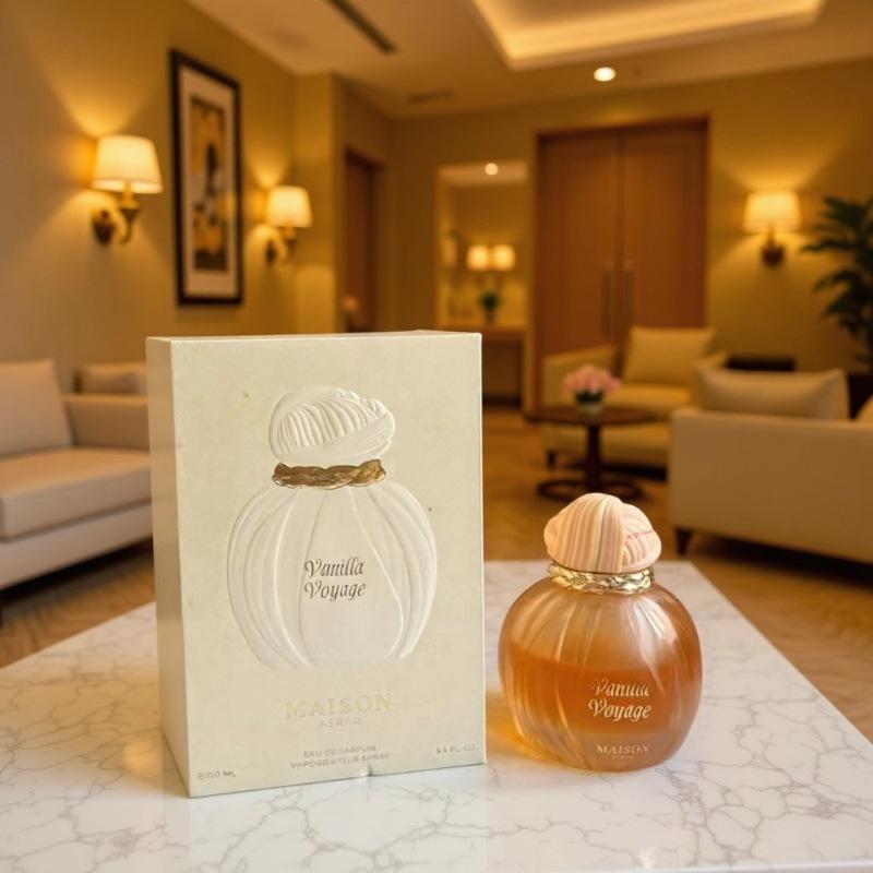 Dárková sada parfémů Vanilla Voyage pro ženy, Dlouhotrvající blízkovýchodní dubajská arabská vůně, Elegantní vanilková vůně, Sváteční dárek