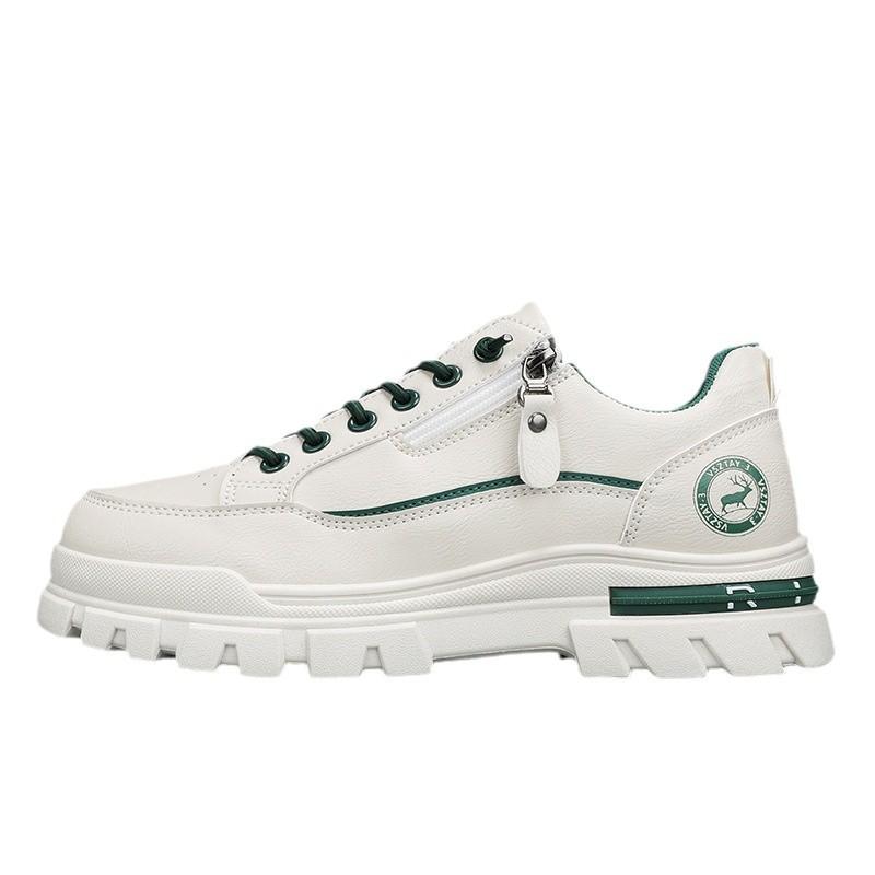 High Quality Sneakers Thick Soled Outdoor Running Shoes Men Trendy Large Size Work Shoes Flat Casual Board Shoes Hombre Tenis