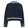 LEMONPLET Navy MIFERE Gold Button Cardigan Tops S NavyUsed