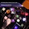 Creative LED Remote Control Interlocking Building Blocks for Light Decoration
