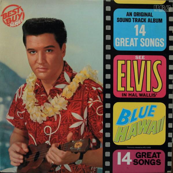 

LP Record ELVIS PRESLEY - Blue Hawaii AYL13683 RCA 1980 US Rock Used