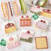 Fashion Hot Sale New Product Fruit Cake Hand Account Note Dessert Korean Collage Non-sticky Mini M5 with Melaleuca
