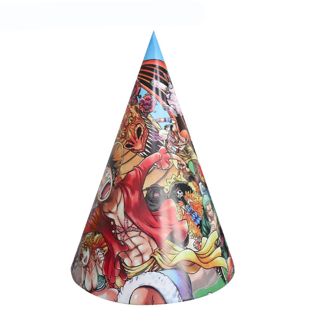 One Piece Birthday Party Supplies: Disposable Tableware Set & Decorations