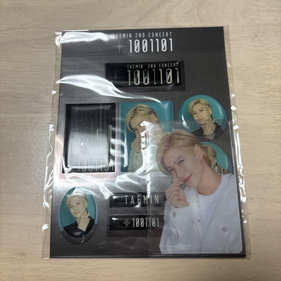 

[USED] TAEMIN 2ND CONCEPT Epoxy Sticker Set