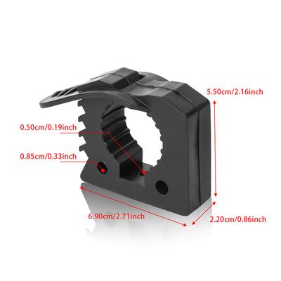 Rubber Clamp for Mounting Tools Equipment Shovel Holder Bracket For Offroad ATV UTV Truck Accessories Trailer RV Boat