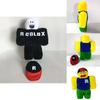 Neuer Klassischer Roblox Plüsch Weiche Stoffpuppe Mit Abnehmbarem Roblox Hut Für Kinder Weihnachtsgeschenk