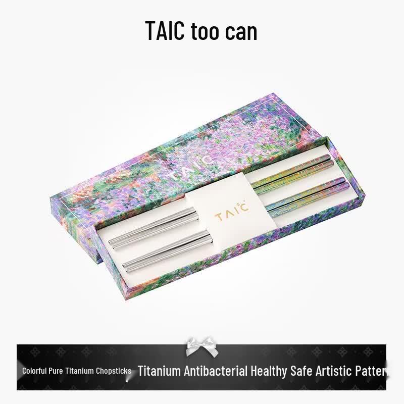 TAIC Pure Titanium Colorful Chopsticks