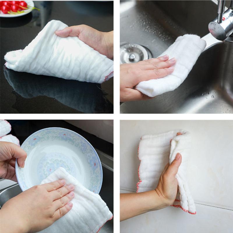 Non-Stick Oil Kitchen Towels - Durable Mesh Dishcloths for Efficient Cleaning