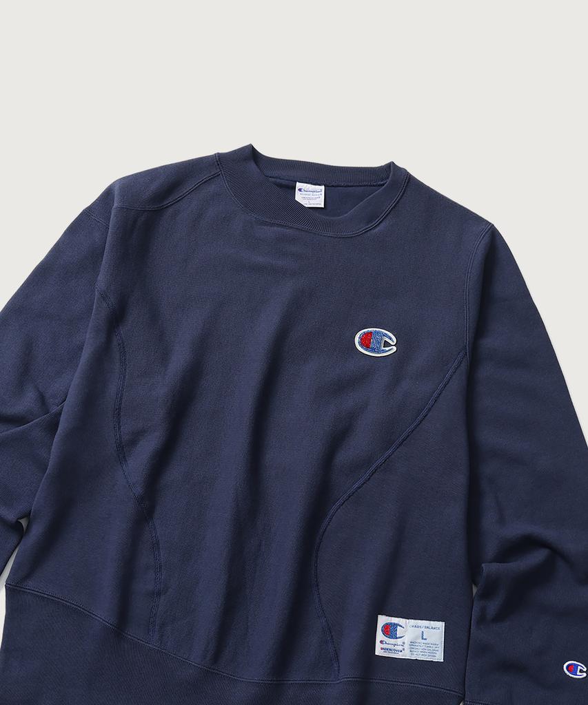 Champion X Undercover Reverse Weave Structured Sweatshirt Dark Navy