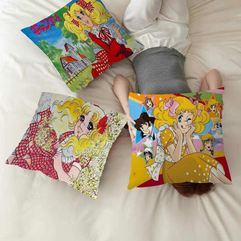 Women's Candy Candy Pillow Cover For Bedroom Room And Living Room Sofa Decorative Cushion Cover