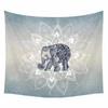 2025 Polyester Mandala Tapestry Wall Hanging Yoga Mat Blanket India Elephant Home Wall Decor Bohemia Beach Mat Picnic Cloth
