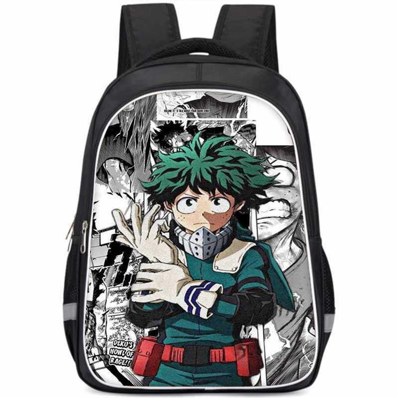 My Hero Academia Large Capacity Lightweight Oxford Fabric Backpack For Kids
