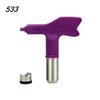 Steel Airless Spray Nozzle with Variable Fan Widths from 3.9 to 13.7 Inches Depending on Series for Customized Coating Coverage