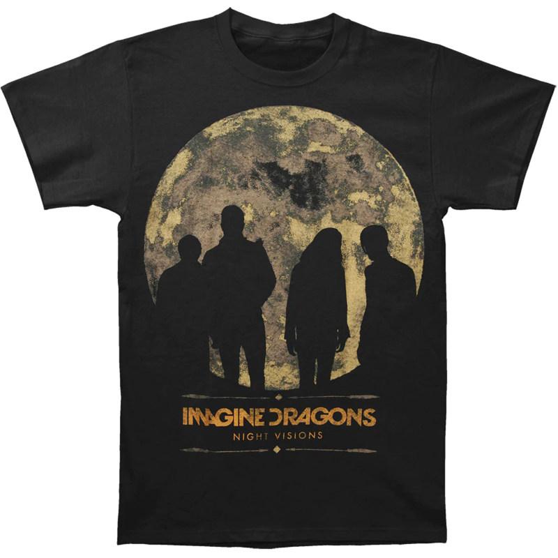 Retro Imagine Dragons Band An Independent Rock Band From The US Americanstyle Retro Mens Loose Tshirt