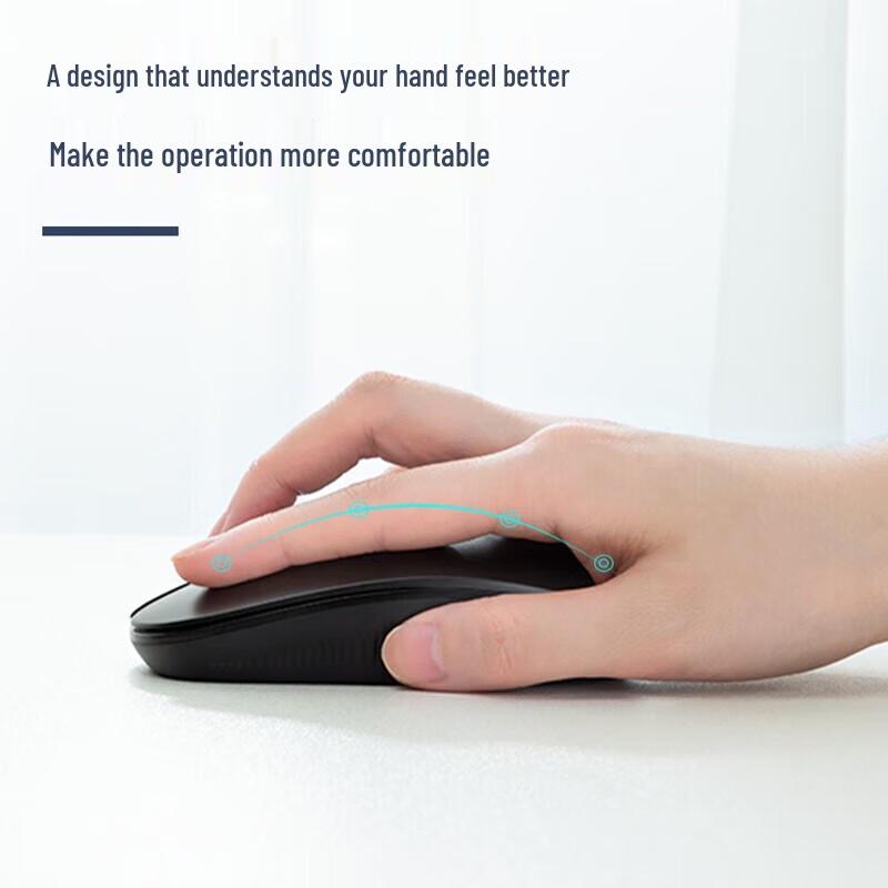 Deli LN210-B 2.4G Wireless Mouse