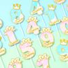 New Digital Decoration Happy Birthday Number Cake Insertion 0 1 2 3 4 5 6 7 8 9 Cake Topper Girls Boys Baby Party Supplies Decor