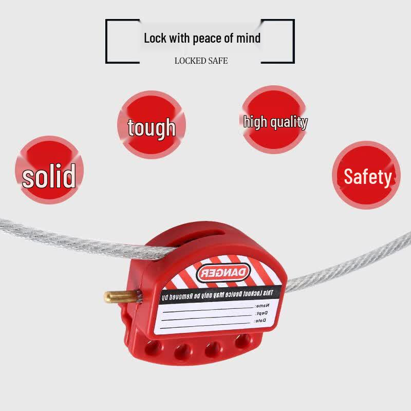 Moufou Adjustable Steel Cable Lock