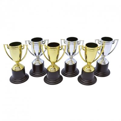 Bristol Novelty Mini trofeos de ganador (paquete de 6)