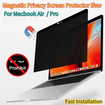Magnetischer Sichtschutz-Bildschirmfilter für Macbook Air 13 Air 15 M3 M2 M1 Pro 13 14 16 Zoll Film Anti-Spion Anti-Peep Blendung