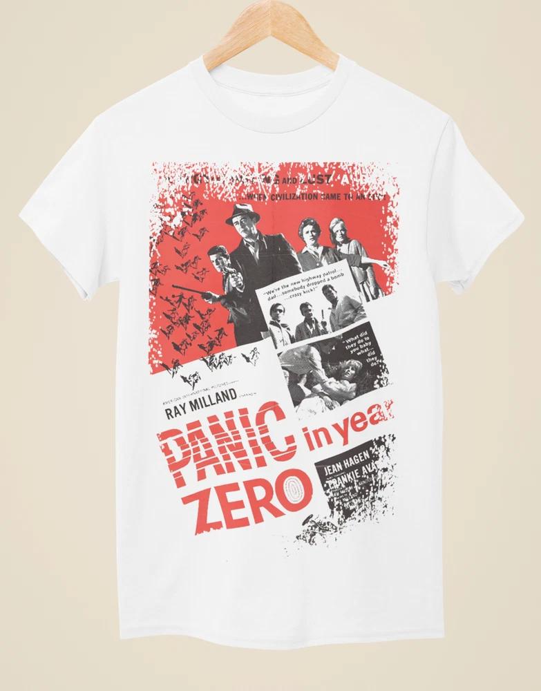 Panic In Year Zero (1962) Movie Poster Inspired Unisex White TShirt S