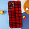 Buffalo Plaid Pattern For Realme GT 6 6T 5 GT7 Pro C61 C75 C55 C51 C21Y C25S C67 C53 13 12 10 11 14 Pro Plus Case