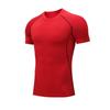 Men's Quick-Dry Fitness Sport Tee - Short Sleeve, Tight Fit, Round Neck, Sweat-Wicking for Running, Basketball, Football.