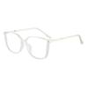TR90 Vintage Oversized Cat Eye Myopia Glasses Trendy Eyeglasses Frame Women Clear Lens Vision Correction Glasses -1 -2 -3 Oculos