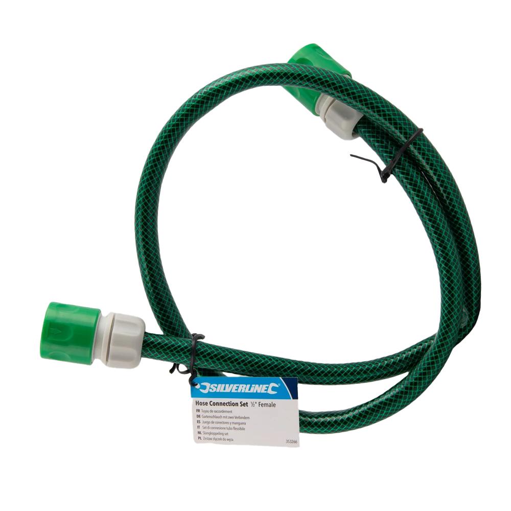 Silverline Slangekoblingssett