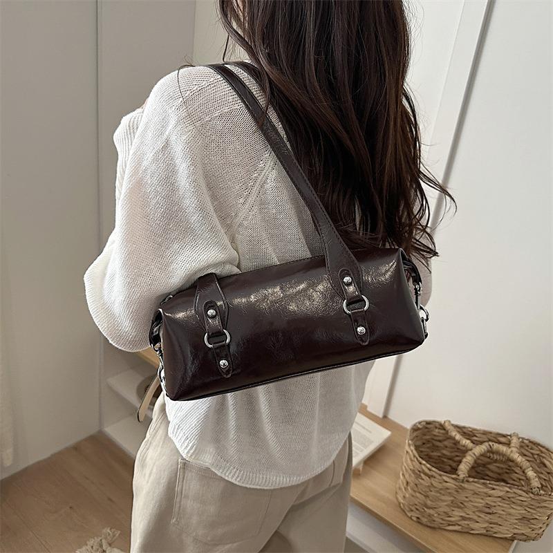 Trend retro slack underarm bag women's new fashion commuting shoulder bag hand bag