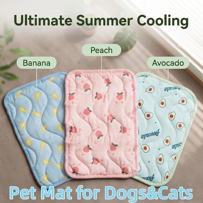 Tappetino Rinfrescante Estivo per Cani Tappetini Ghiacciati per Animali Domestici Coperta Traspirante per Gatti Divano Lavabile Traspirante per Gatti Cuccia Traspirante per Cani Animali Piccoli Letto Freddo per Animali Piccoli