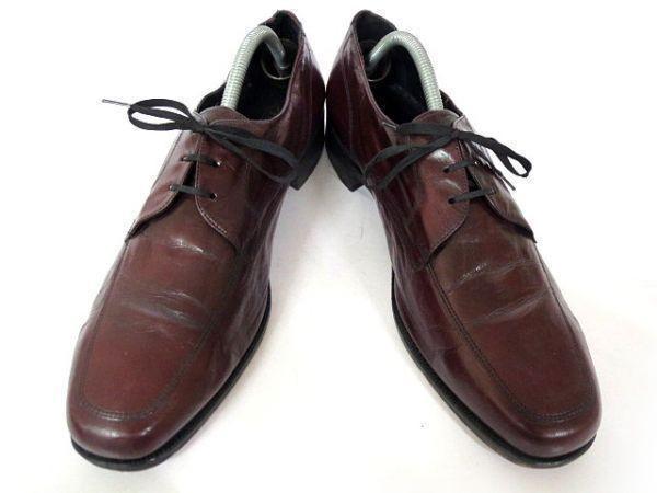 Florsheim Goodyear Welted U-Tip Shoes Brown Size 28.5cm(USED)