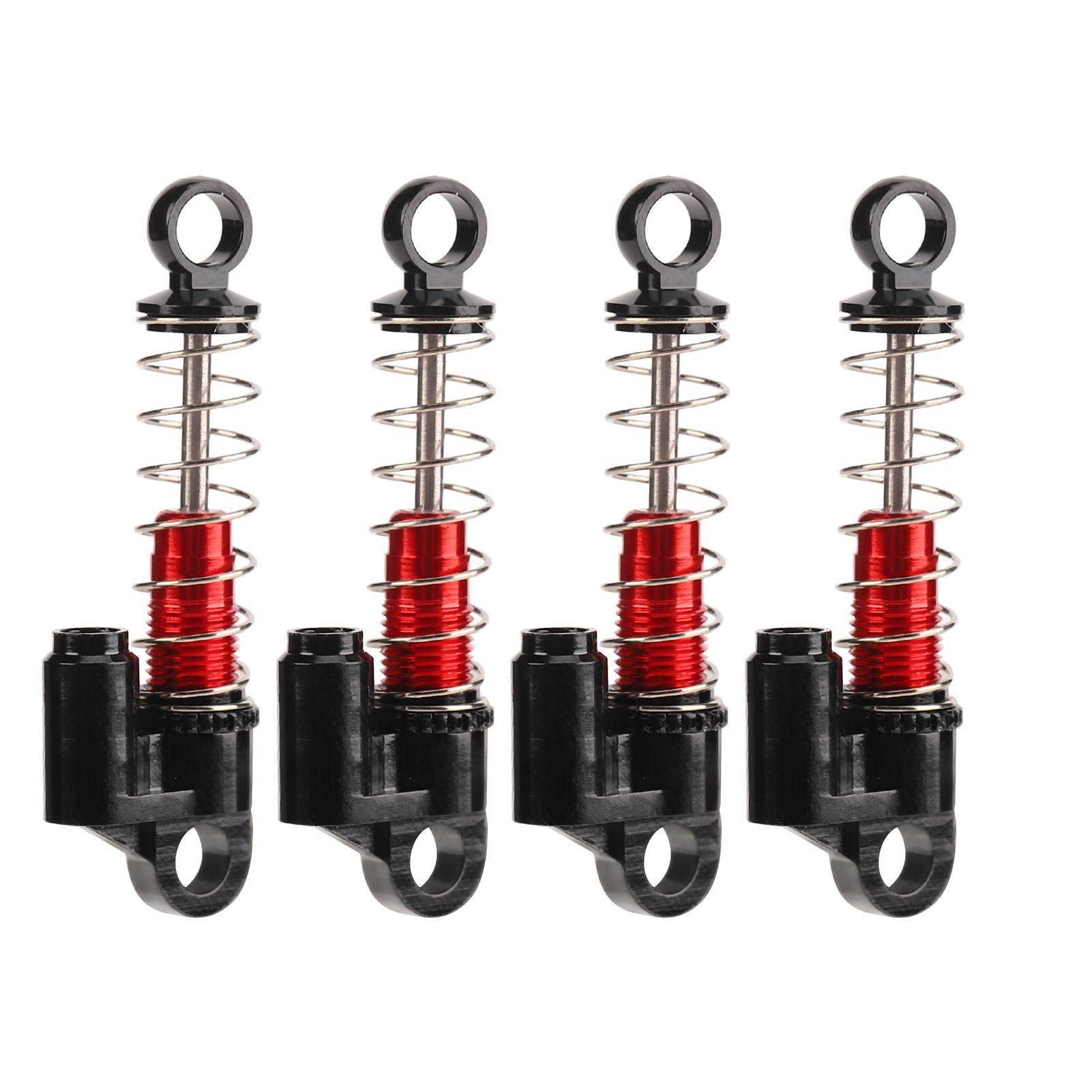 

4 шт. RC Передній Задній Амортизатор Негативного Тиску Алюмінієвий Сплав для Axial 124 SCX24