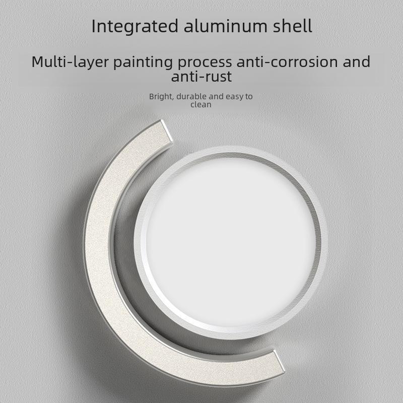 5-Zoll Ultra-Dünner Runder LED-Deckenstrahler für Gänge, Eingänge, Flure und Veranden