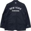 New MLB New York Yankees Varsity New York Yankees Jackets Coats Unisex Black 3AJKV0144-50BKS