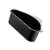 Triangular Kitchen Sink Organizers With Mesh Drain Basket Food Grade Steel Rustproof Design Corner Food Strainer Rack