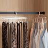 Portable Multi-Functional Hanger Multi-Hook Closet Organizer Clip Rotating Hanger  Dorm