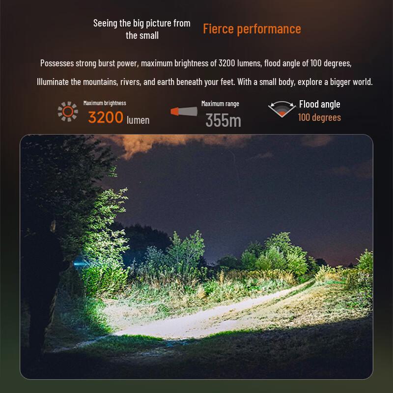 Fenix LD31 Rechargeable Tactical Flashlight