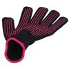 4Pcs Heat Resistant Gloves High Temperature Resistant Anti Scalding Mitts with Silicone Bumps