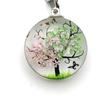 Tree of Life Dried Flower Clavicle Necklace - Fashion Pendant for Fresh Style