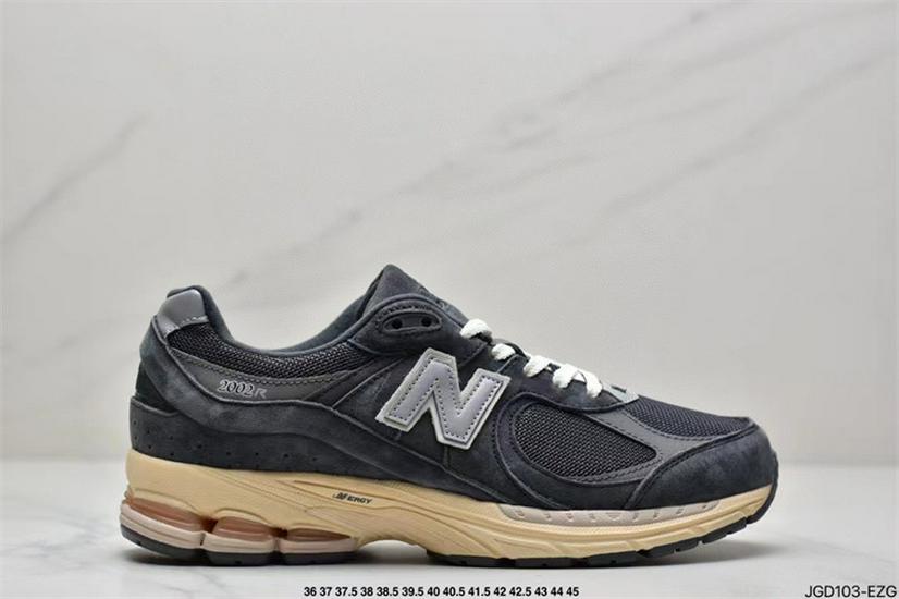 

2002RA Мужские Женские Серые New Balance Ретро Классические Волна Беговые Кроссовки 36