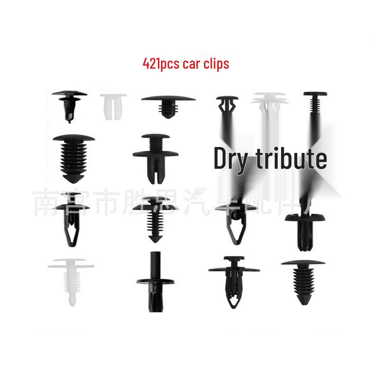 

421-Piece Assorted Retainer Clips for Ford Car Trim Panels and Door Lining Fixation 205pcs Large Mixed Pack