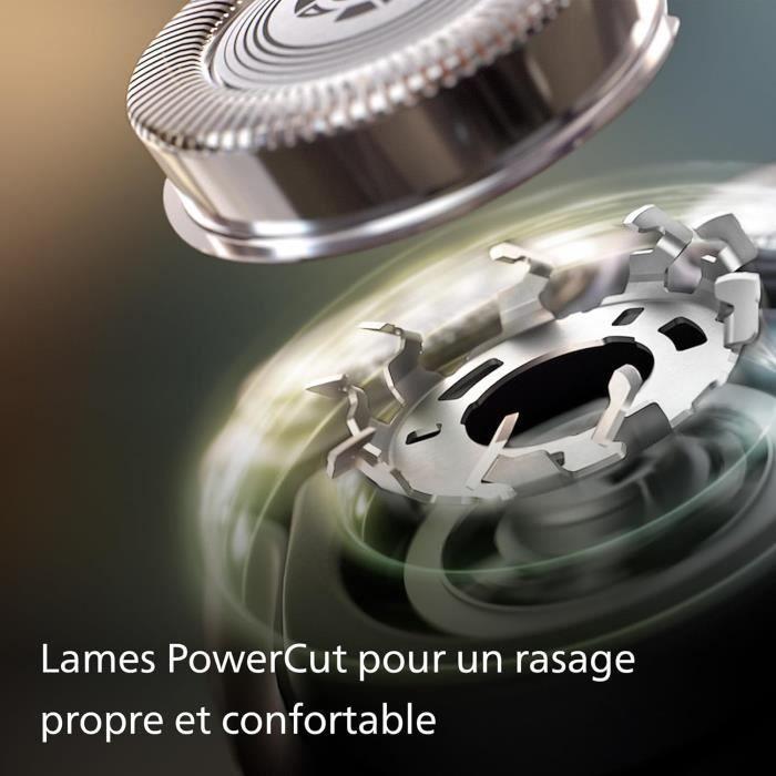 Philips electric shaver series 3000 - rasoir électrique wet &amp; dry pour hommes avec technologie skinprotect,couleur lune foncée,to