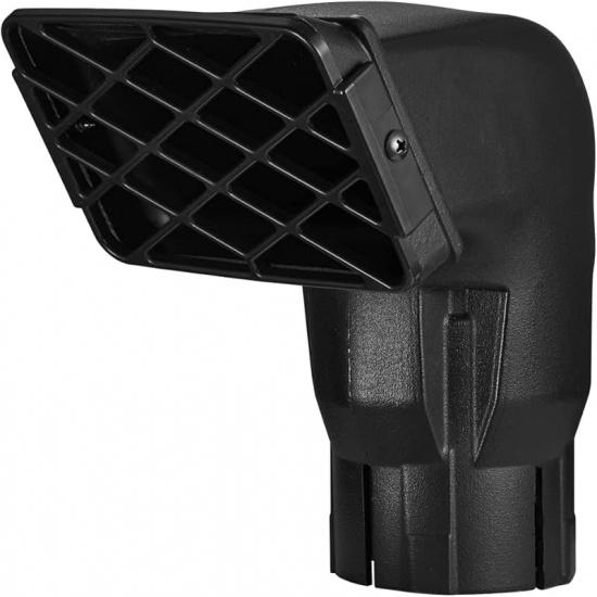 Blueshyhall Air Snorkel Head, Air Ram Head 3.5 Inch (89mm) Replacement Parts Air Intake Inlet Universal Accessory