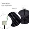 Paradise Umbrella Sun Protection UV Protection Sunshade New Genuine Goods Student Black Glue Three Folding Portable Sun Umbrella Men and Women