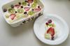 Fuji Enamel Monchhichi Shallow Rectangular Parade MN50AL Container, Large, 1.6L, Let's! Pattern,