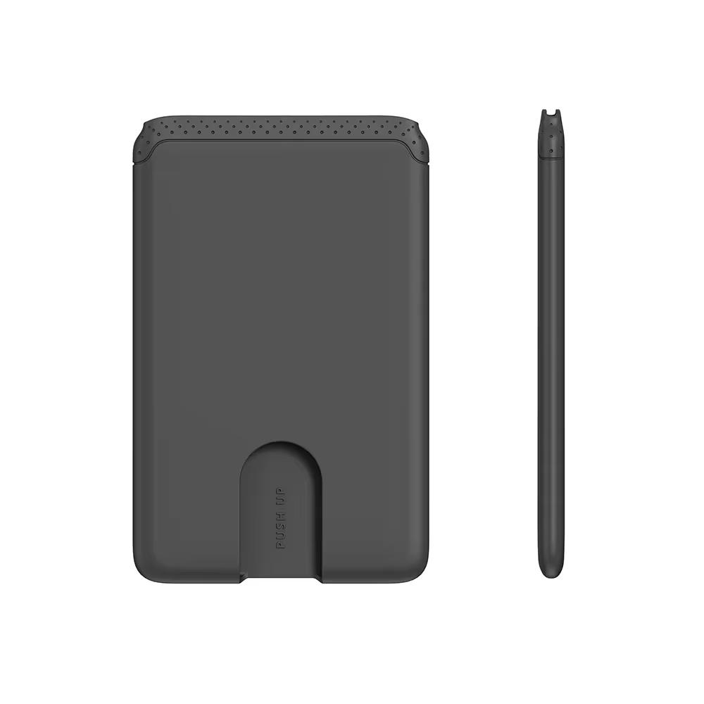 1/3 Pack Premium Silicone Ultra Slim Phone Wallet Stick On Phone Pocket Fit Almost All Smartphones Phone Wallet Compatible