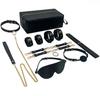 Real Leather Bondage Gear Couples Erotic ForeplayProducts Girl PU Handcuffs Luxury Sexy Bondage RestraintsKit