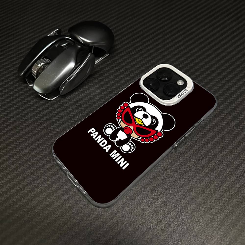 Japan Fashion H-Hysteric M-Mini For iPhone 17 16 15 14 13 12 11 Pro Max Plus Matte Color Back Phone Cover