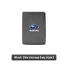 Suede Car Interior Armrest Box Mat Center Console Accessories For Subaru STI Forester Impreza Legacy Outback XV BRZ WRX Tribeca mfi1