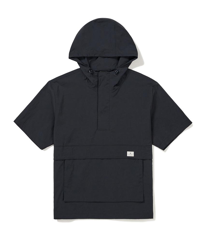 Snowpeak Apparel Root Hooded Short Sleeve Anorak Navy (S24Muran65)
